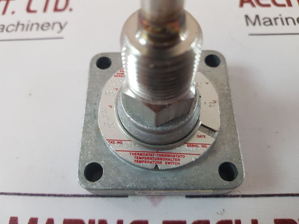 Asco Kj10A4 Temperature Switch 100 To 220°F