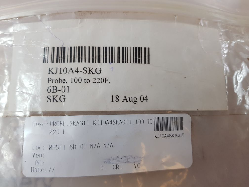 Asco Kj10A4 Temperature Switch 100 To 220°F