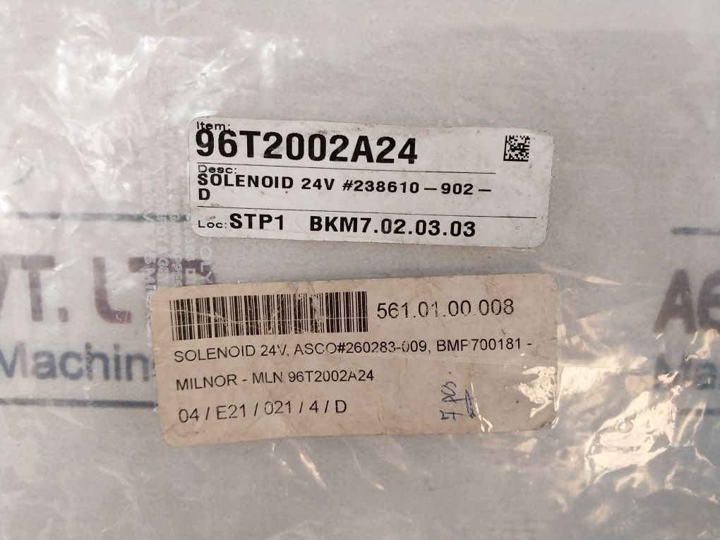 Asco Mp-c-080 Solenoid Coil 238610-902-d