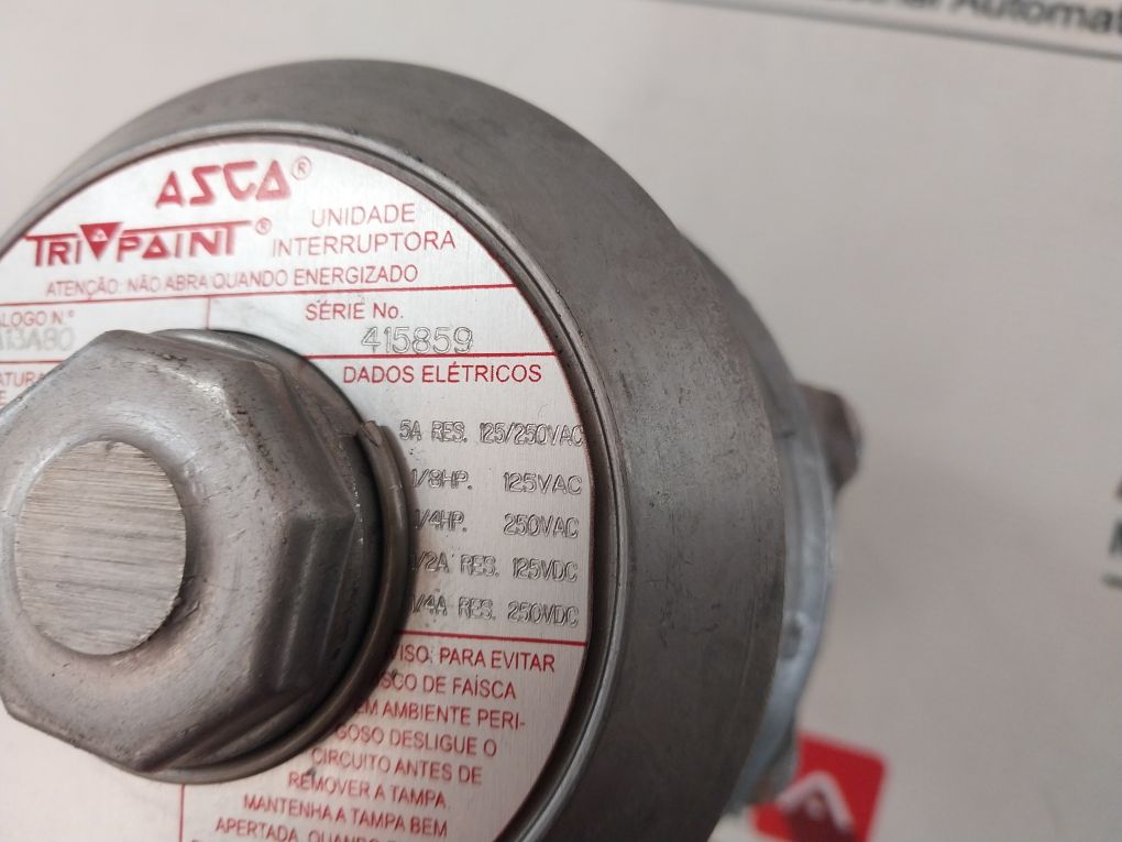 Asco Pa13A80 Compact Pressure Switch