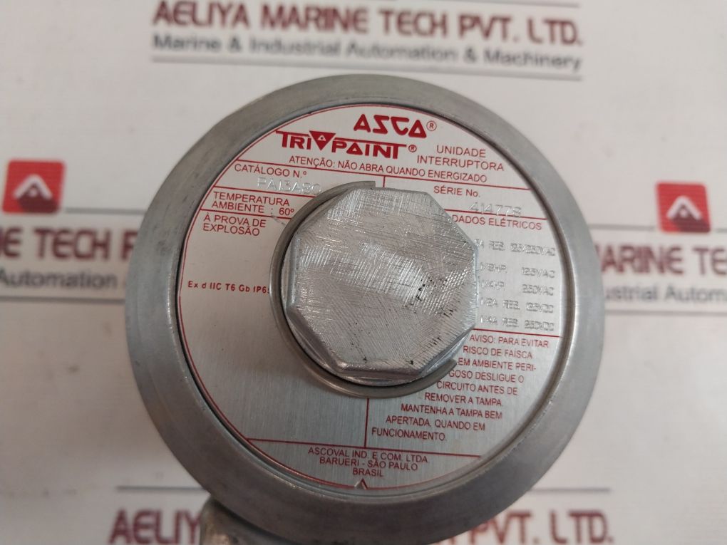 Asco Pa13A80 Compact Pressure Switch Ip65 70Bar