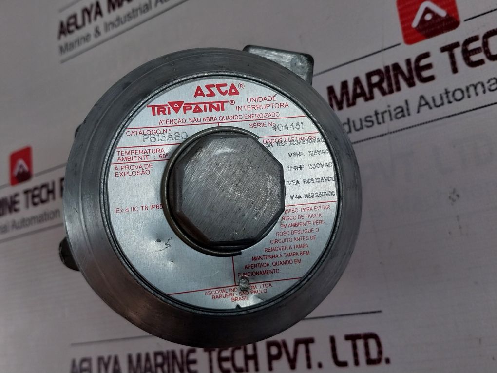 Asco Pb13A80 Pressure Switch