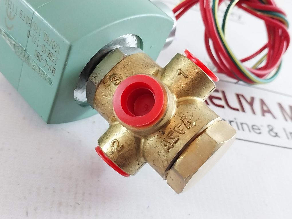 Asco Red-hat 120496-4 Solenoid Valve