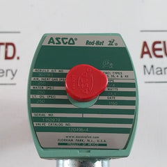 Asco Red-hat 120496-4 Solenoid Valve