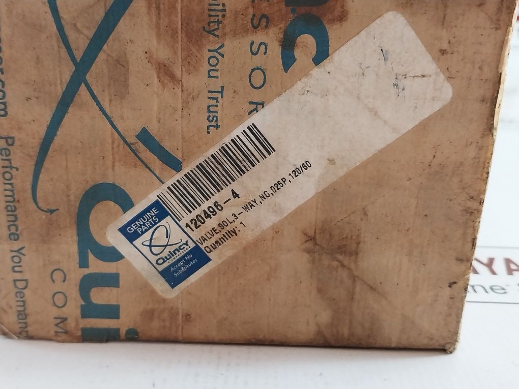 Asco Red-hat 120496-4 Solenoid Valve
