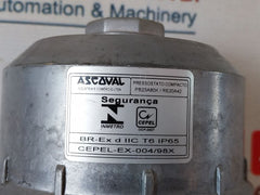 Asco Re20A42 Pressure Switch Unit Pb23A80K 15A 250Vac