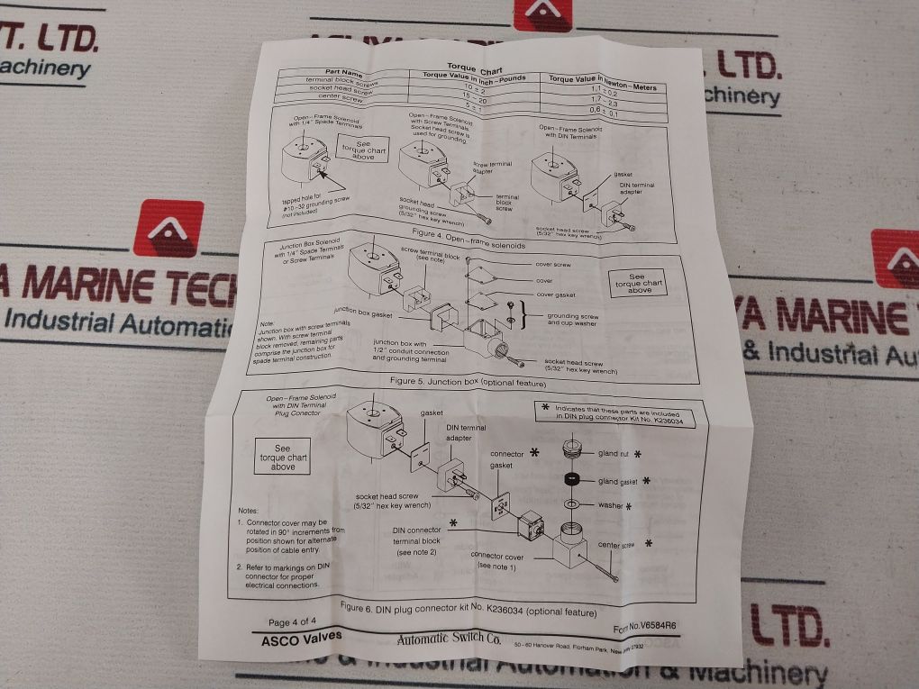 Asco Red-hat Ii 304354 Solenoid Shut-off Valve