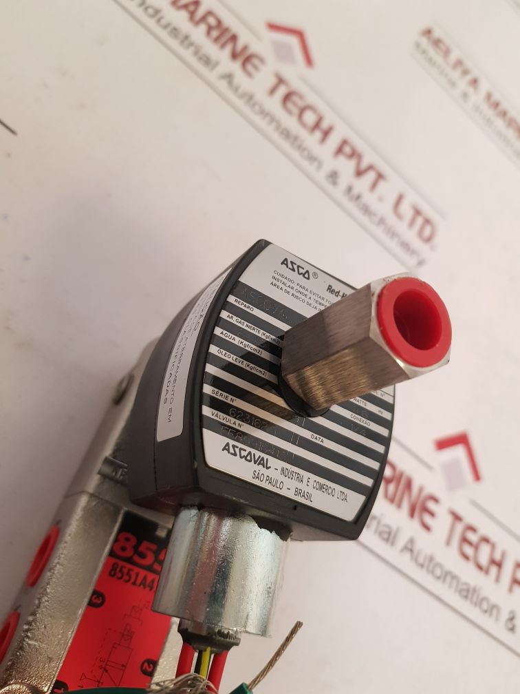 Asco Red-hat Ii Ef85516413 Solenoid Valve