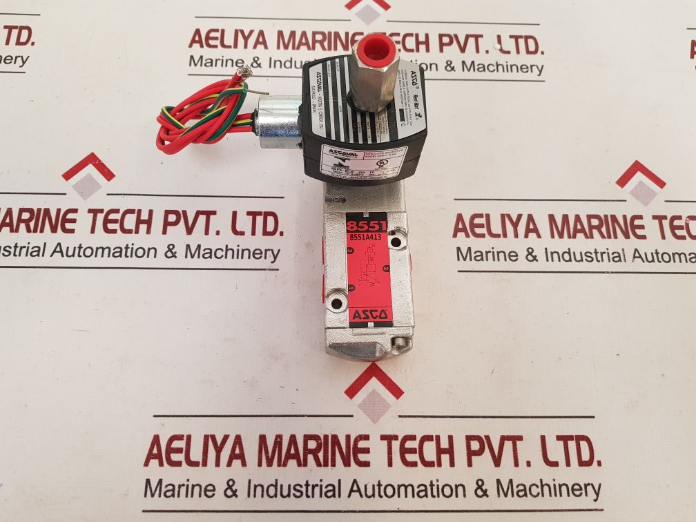 Asco Red-hat Ii Ef85516413 Solenoid Valve