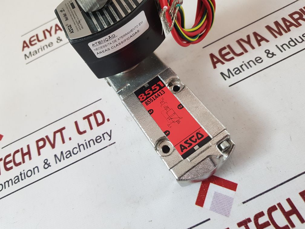 Asco Red-hat Ii Ef8551G413 Solenoid Valve