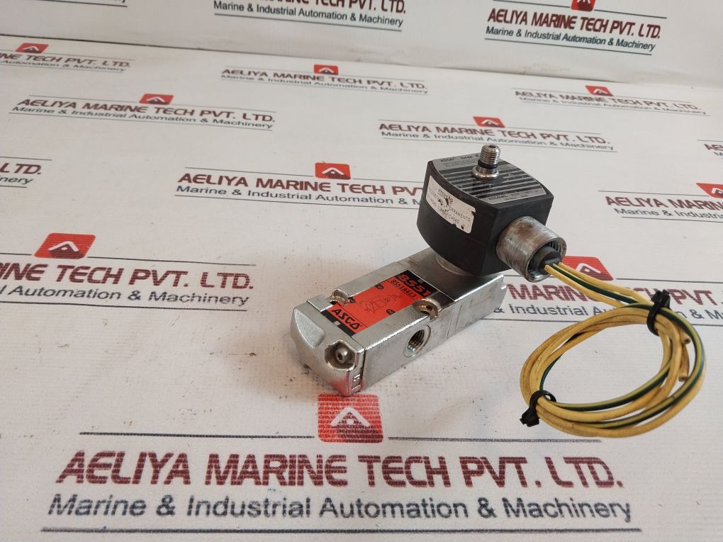 Asco Red-hat Ii Efht8551G413 4- Way Solenoid Valve