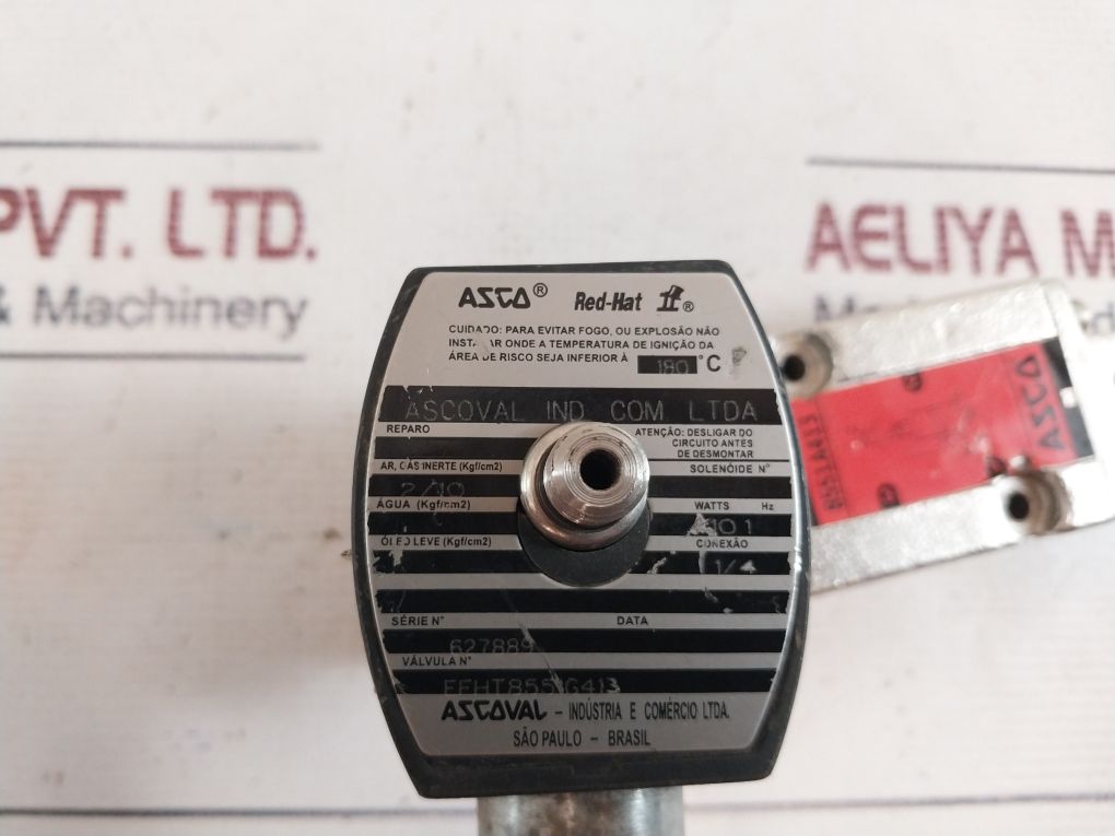 Asco Red-hat Ii Efht8551G413 4- Way Solenoid Valve