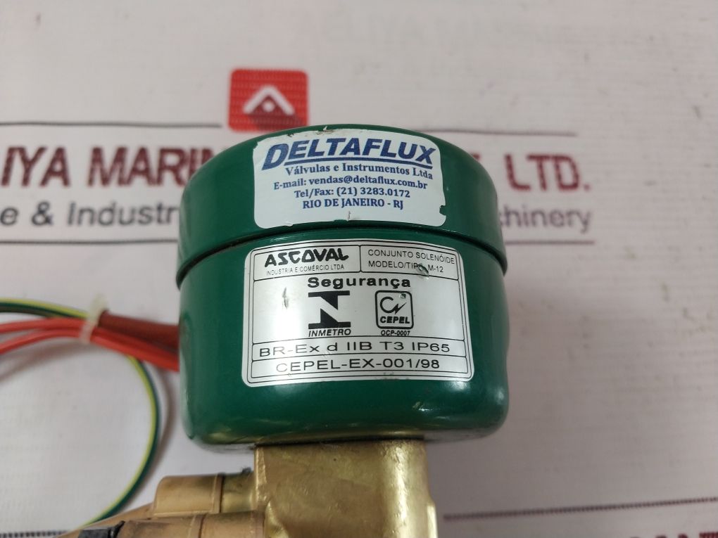 Asco Redhat 8211B082 Solenoid Valve 1/2 Npt