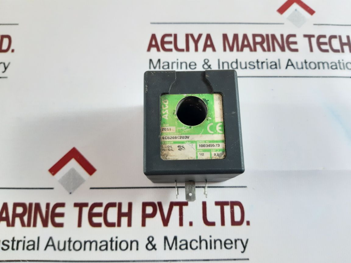 Asco Scb266C203V Solenoid Coil