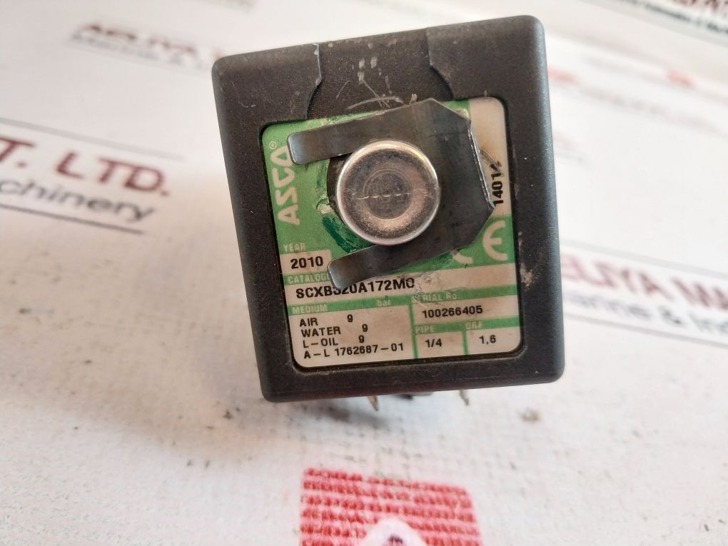 Asco Scxb320A172Mo Solenoid Valve 1762687-01