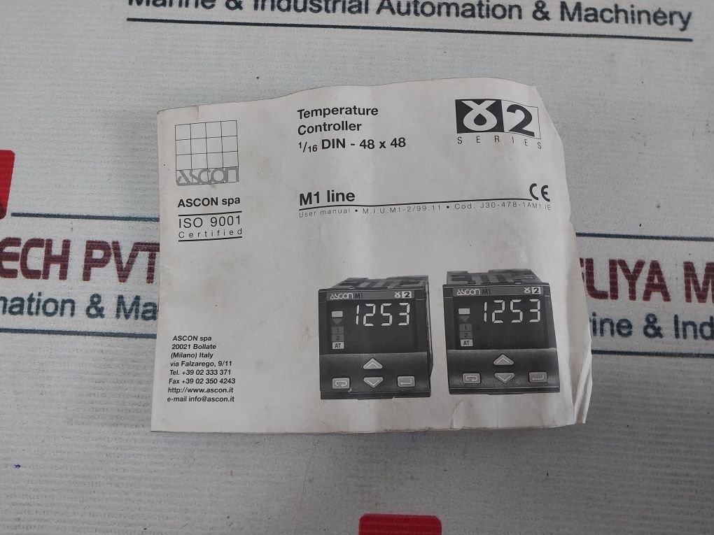 Ascon M1-5000-0300 Temperature Controller
