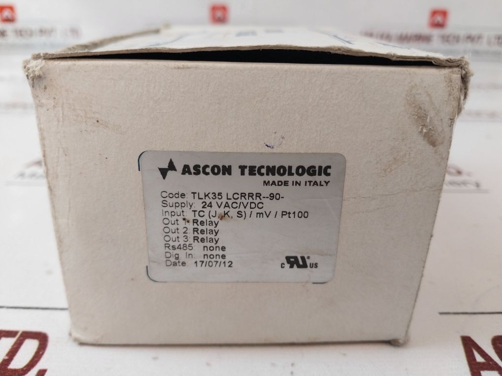 Ascon Tecnologic Tlk 35 Din-rail Digital Temperature Controller Tlk35 Lcrrr--90-