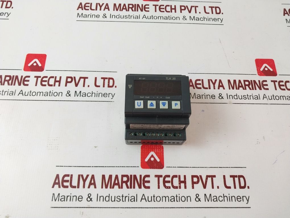 Ascon Tecnologic Tlk 35 Din-rail Digital Temperature Controller Tlk35 Lcrrr--90-