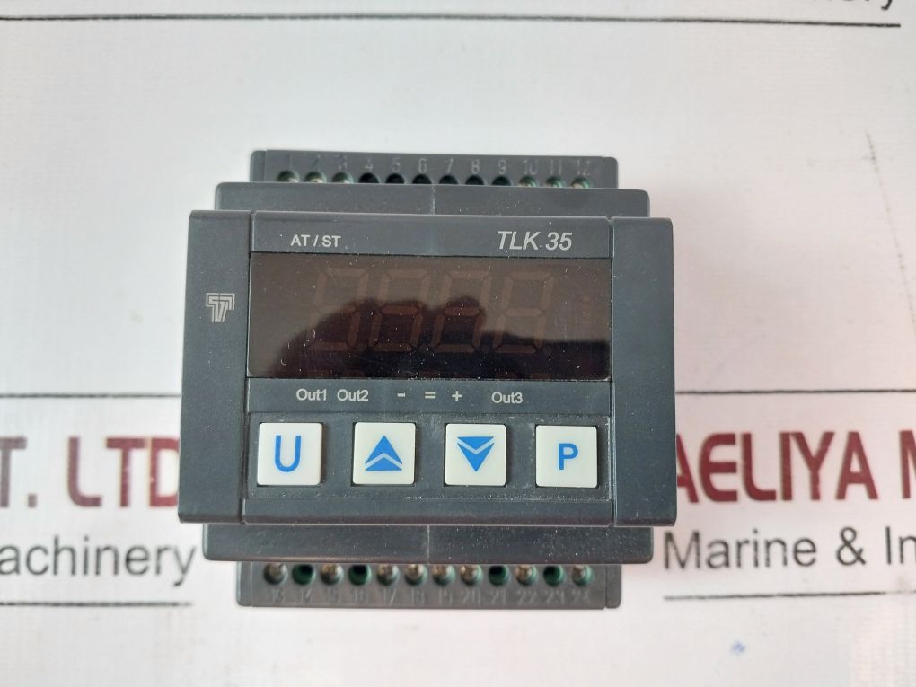 Ascon Tecnologic Tlk 35 Din-rail Digital Temperature Controller Tlk35 Lcrrr--90-