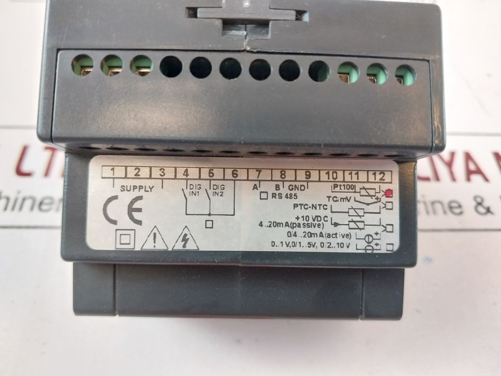 Ascon Tecnologic Tlk 35 Din-rail Digital Temperature Controller Tlk35 Lcrrr--90-