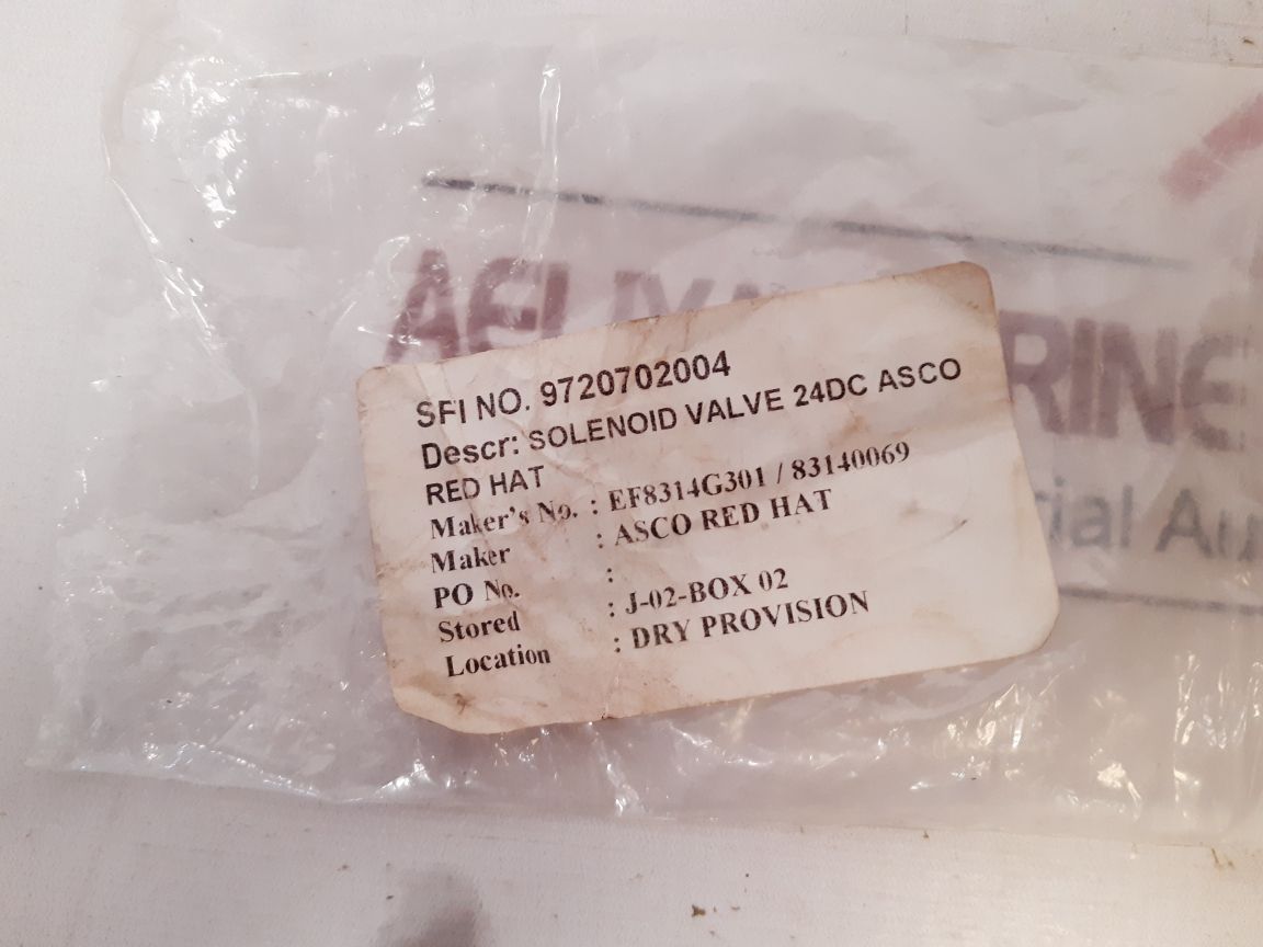 Ascoval Ef8314G301 Solenoid Valve 1.4Hz