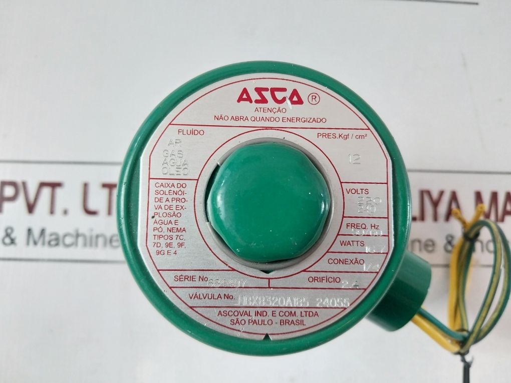 Ascoval M-xx Solenoid Valve Hbx8320A185 24055