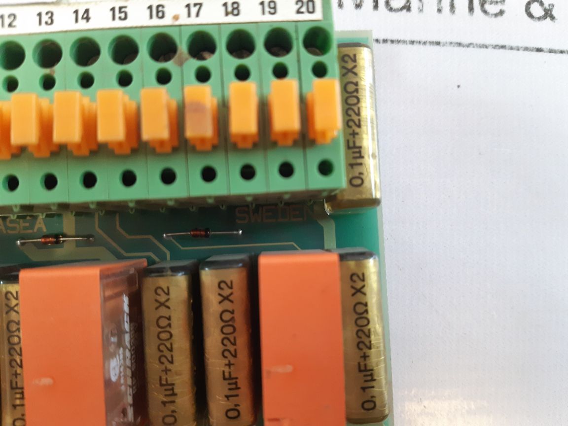 Abb Asea Dstx 153 Relay Unit 2668 184-404/1