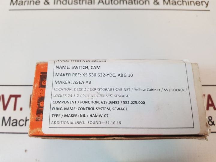 Asea Abg 10 Cam/Rotary Switch Free