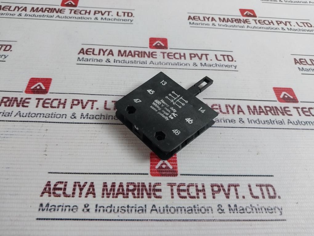 Asea Auxiliary Interlock Sk 40-1 600Vac