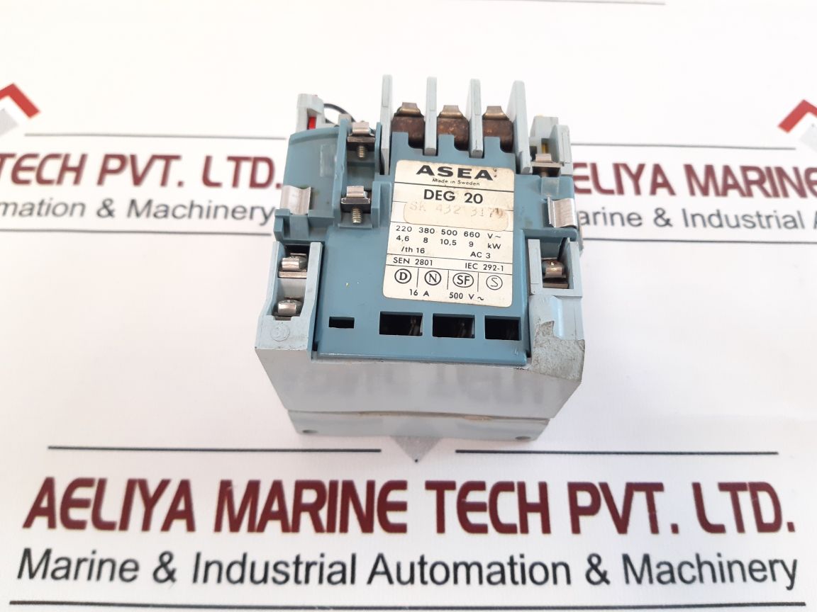 Asea Deg 20 Sk4323179 Contactor