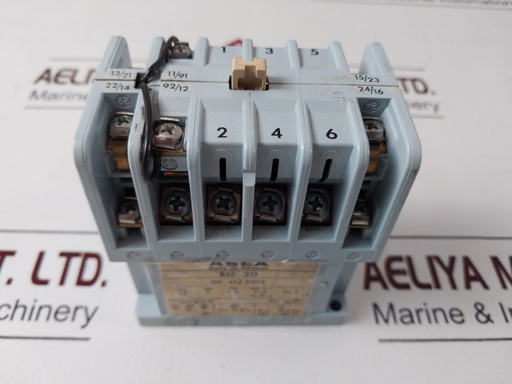 Asea Eg 20 Contactor Sk 412 0213
