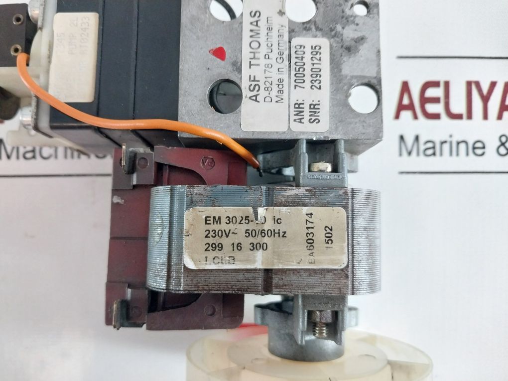 Asf Thomas Em 3025-90 Ic Vaccum Pump 70050409