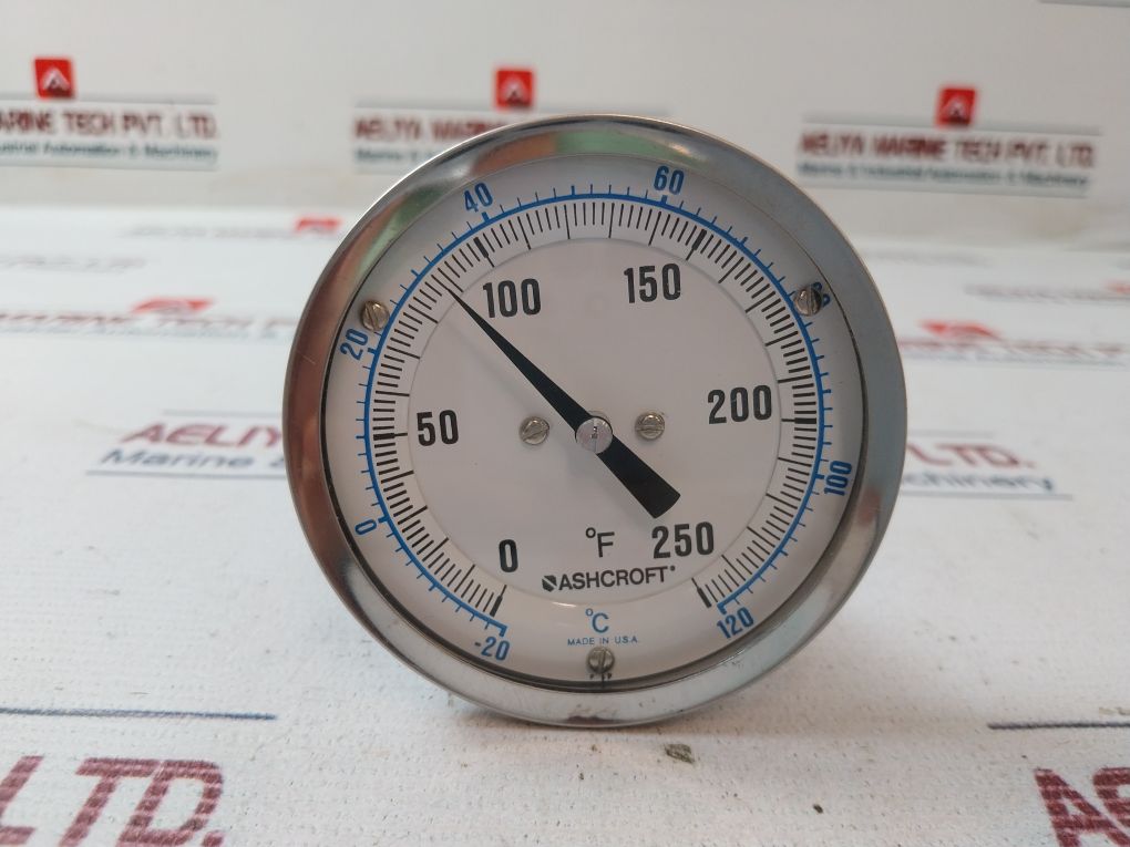 Ashcroft 0-250 °F Temperature Gauge