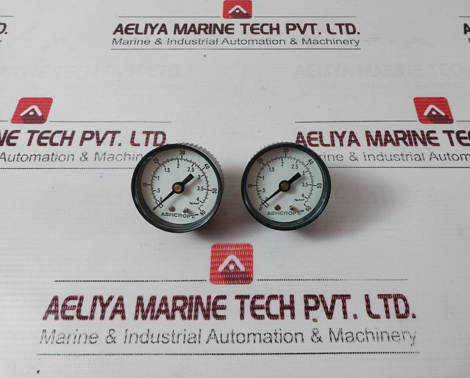 Ashcroft 0-60 Psi Pressure Gauge Accurate And Reliable Measurement