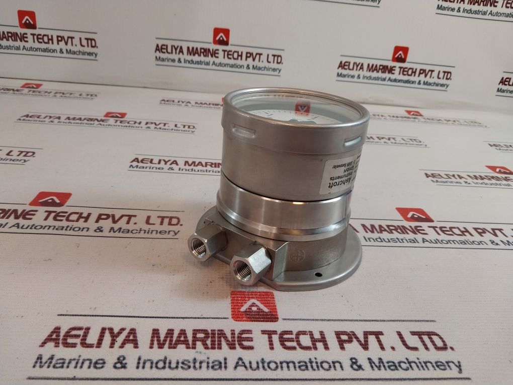 Ashcroft 100=F5502=S=25=L=0/4 Bar Pressure Gauge