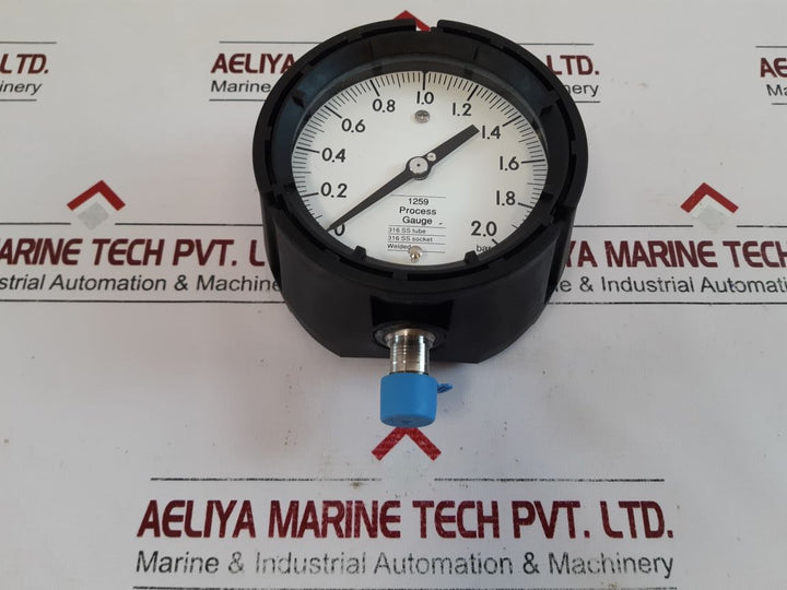 Ashcroft 1259 Process Gauge 0 To 2.0 Bar
