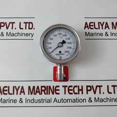 Ashcroft 25-1009Swl-02L/0-3000 Pressure Gauge