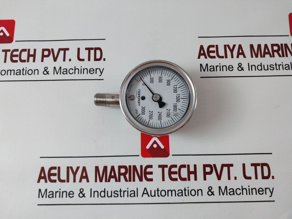 Ashcroft 25-1009Swl-02L/0-3000 Pressure Gauge