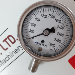 Ashcroft 25-1009Swl-02L/0-3000 Pressure Gauge