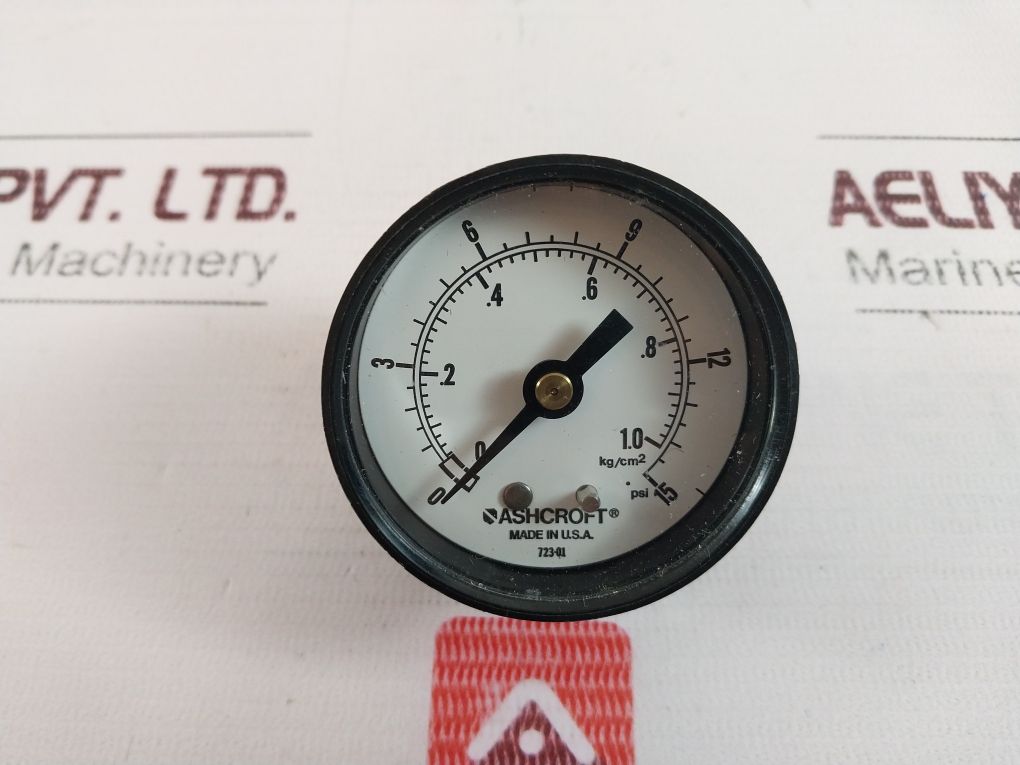 Ashcroft 723-01 Pressure Gauge 0-15 Psi
