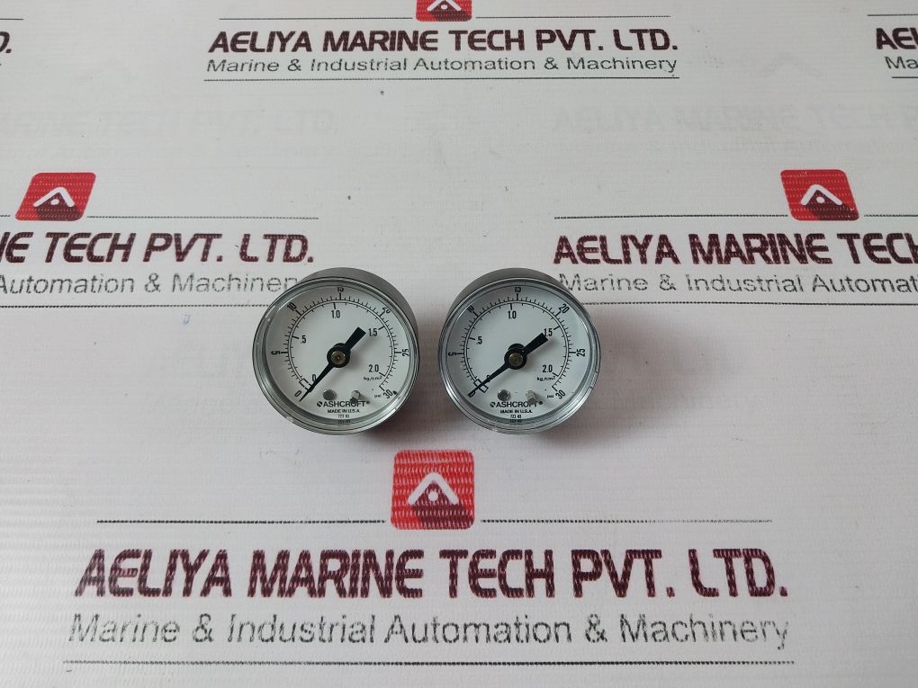 Ashcroft 723-03 Pressure Gauge 0-30 Psi