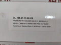 Ashcroft K17M0242C13000 Pressure Transducer Rev F E151405