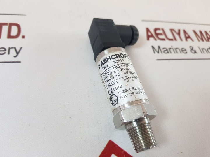 Ashcroft Km11 Pressure Transducer Free Shipping By Express