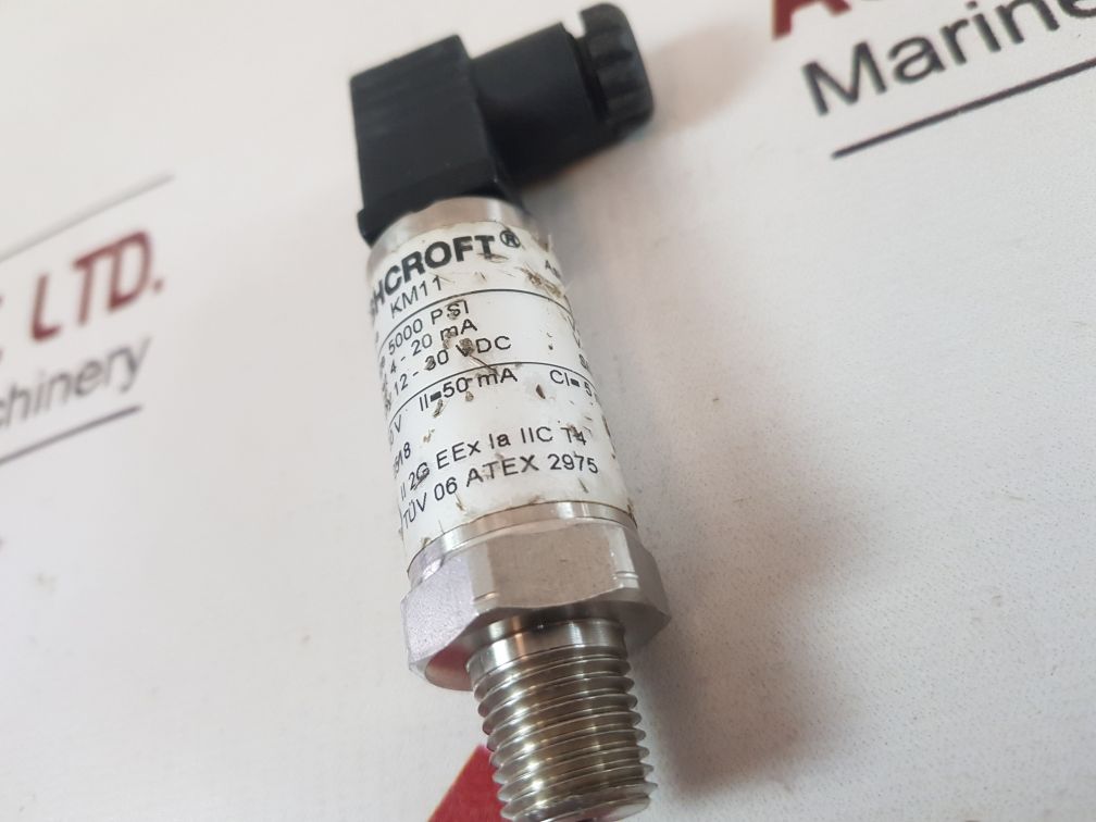 Ashcroft Km11 Pressure Transducer Free Shipping By Express