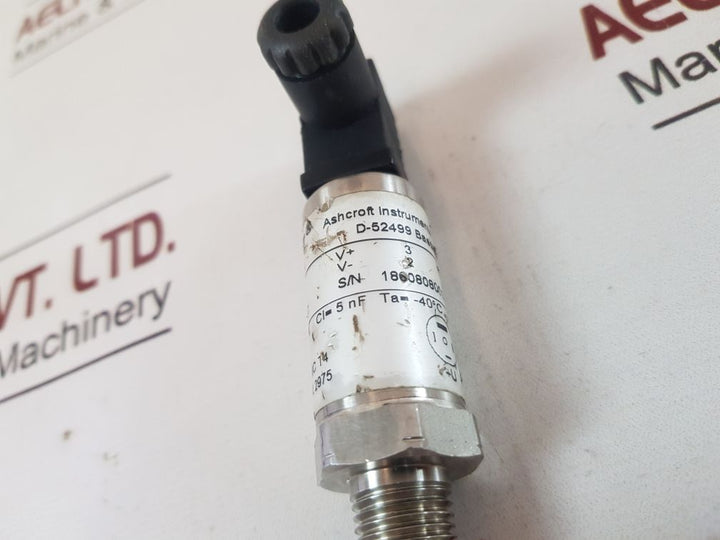 Ashcroft Km11 Pressure Transducer Free Shipping By Express