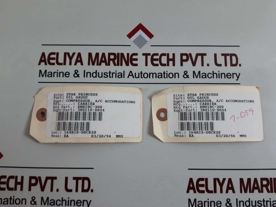 Ashcroft Km 01Bc 200 Oil Gauge
