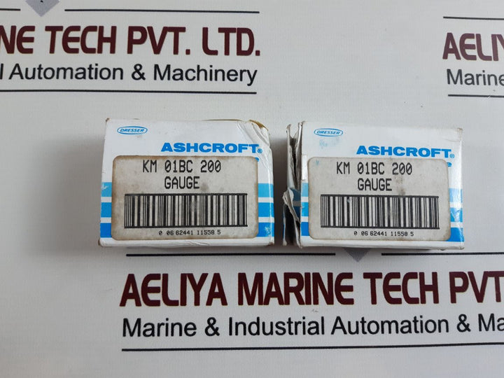Ashcroft Km 01Bc 200 Oil Gauge

