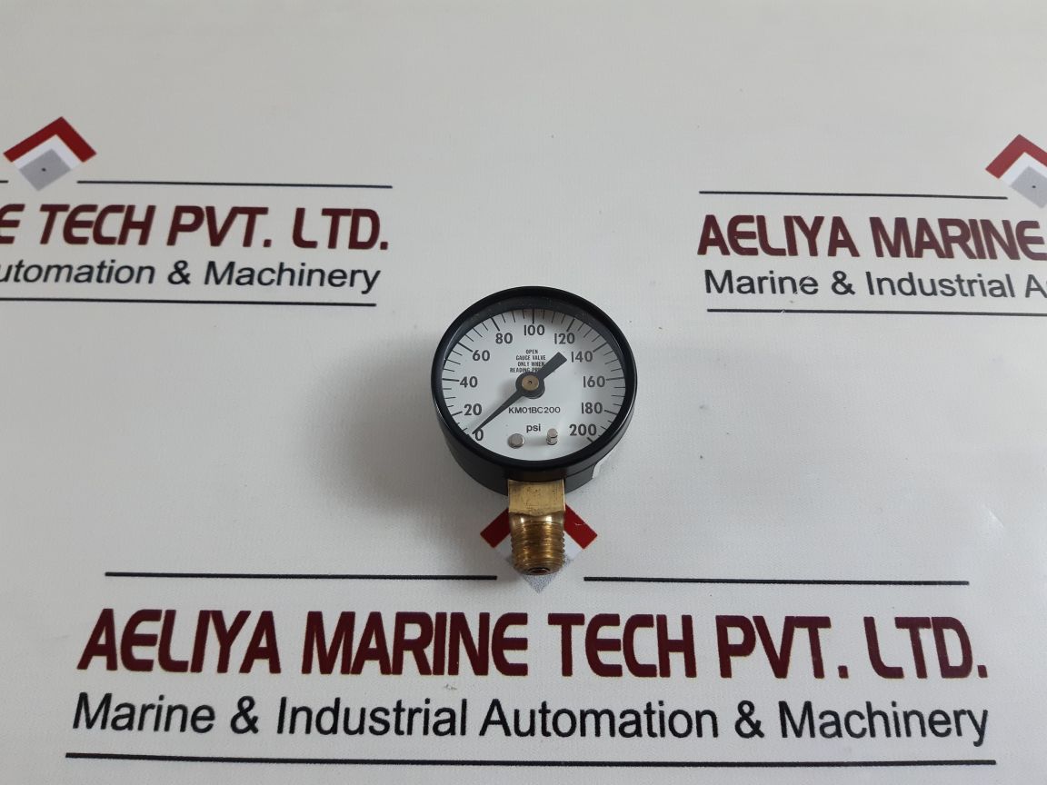 Ashcroft Km 01Bc 200 Oil Gauge
