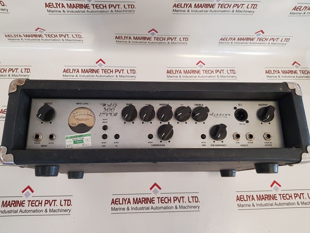 Ashdown Mag300 Evo Ii Bass Amplifier Head