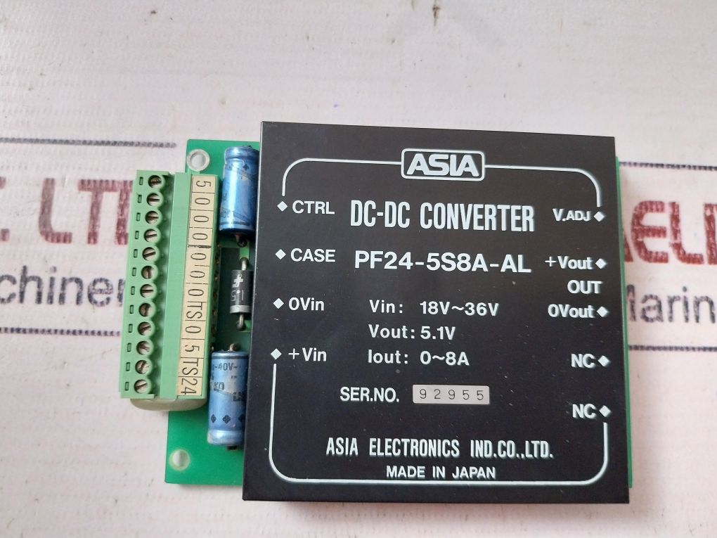 Asia Pf24-5S8A-al Dc-dc Converter 18V~36V 5.1V